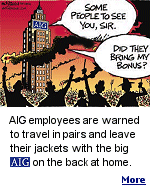 Employees were warned not to wear any clothing with the AIG logo, to travel in pairs and park in well-lit places, and to avoid any public discussions about the company.